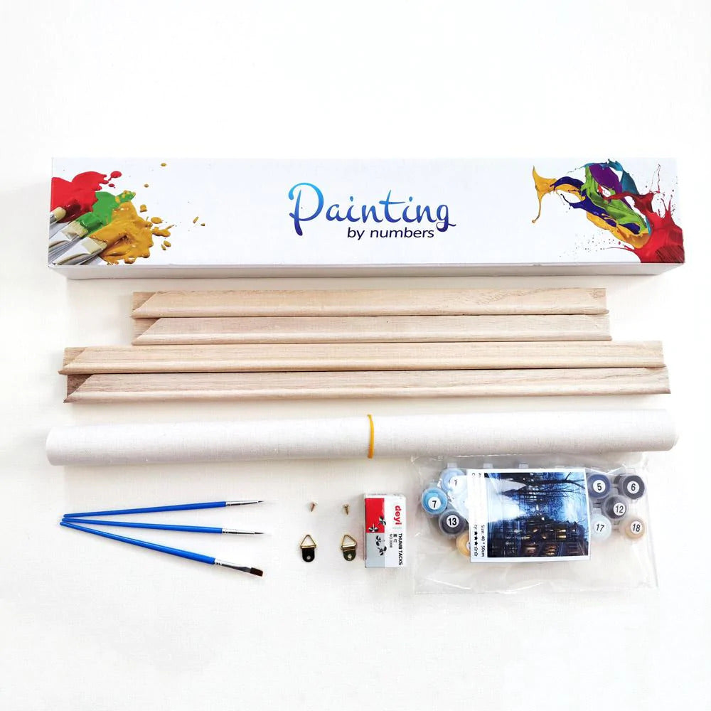 Schilderen op Nummer Vlinders PBN899