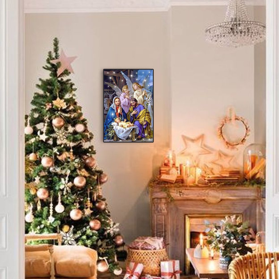 De Hobby Planeet Christmas Diamond Painting Kit DPHP01534