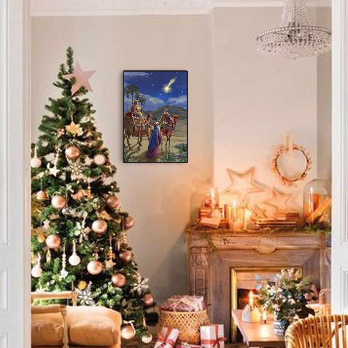 De Hobby Planeet Christmas Diamond Painting Kit DPHP01539