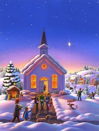 Thumbnail for De Hobby Planeet Christmas Diamond Painting Kit DPHP01567