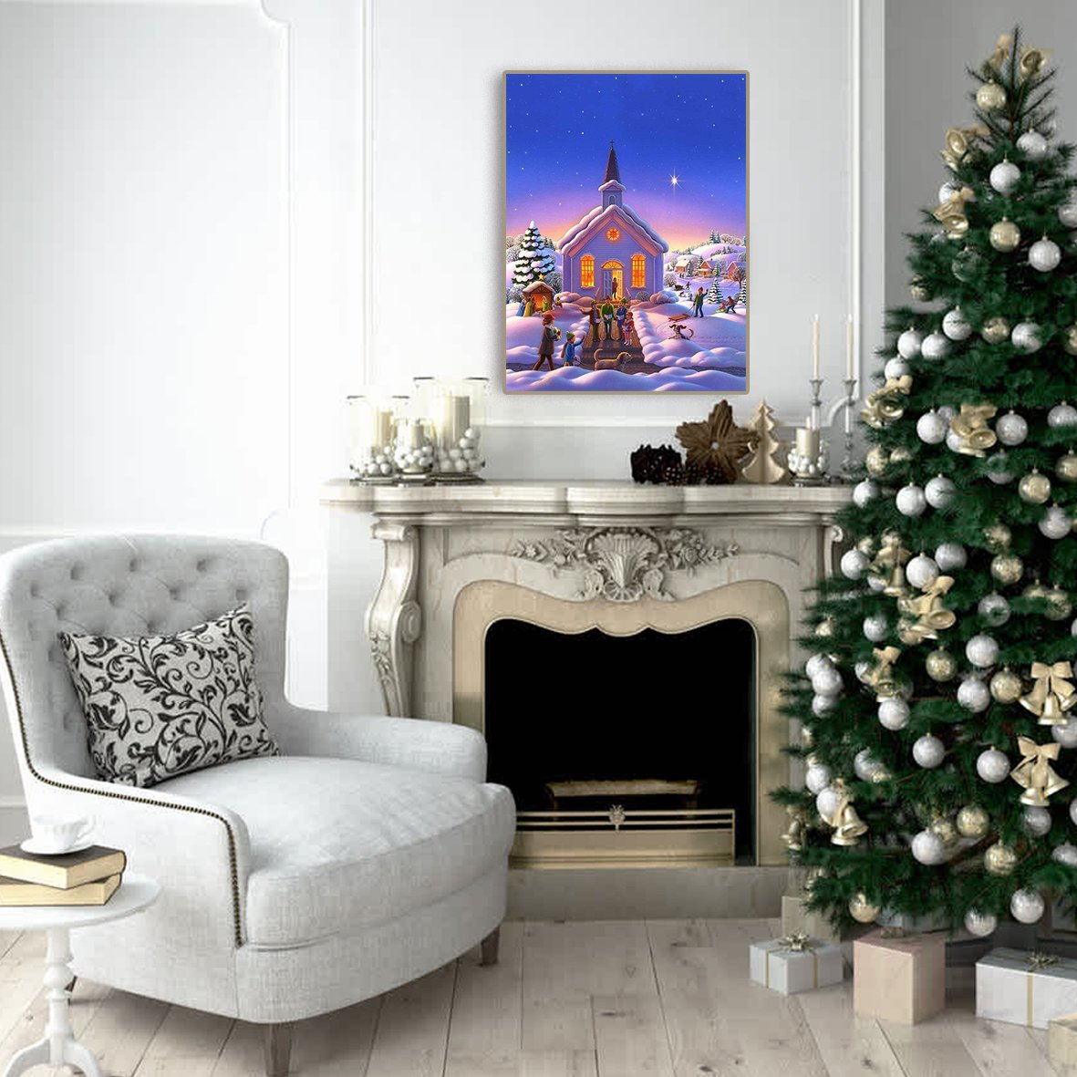 De Hobby Planeet Christmas Diamond Painting Kit DPHP01567