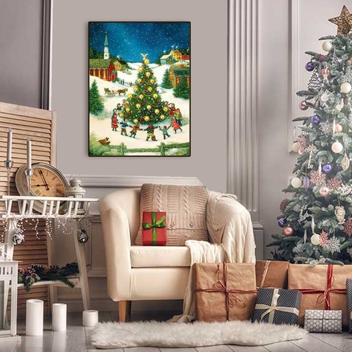 De Hobby Planeet Christmas Diamond Painting Kit DPHP01626