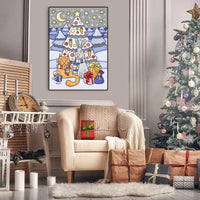 Thumbnail for De Hobby Planeet Christmas Diamond Painting Kit DPHP01632