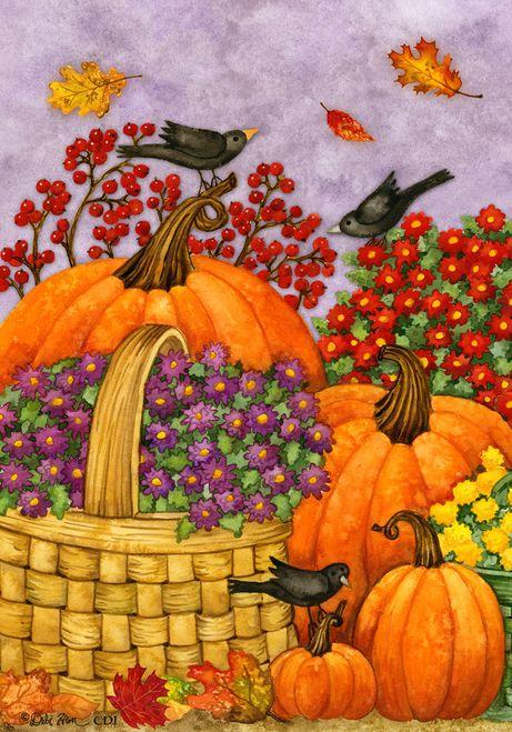 De Hobby Planeet Thanksgiving Day & Halloween Diamond Painting Kit DPHP01892