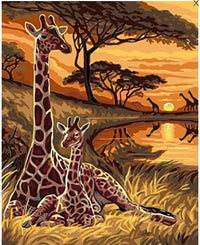 Thumbnail for Schilderen op Nummer Giraffe PBN396